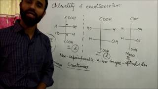 Chirality amp enantiomerism  Chiral Carbon  Optical Isomerism part  2 [upl. by Hedvig]