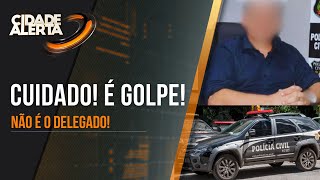 CRIMINOSO SE PASSA POR DELEGADO DE TRÊS PONTAS PARA APLICAR GOLPES NO COMÉRCIO DA CIDADE [upl. by Alleuol]