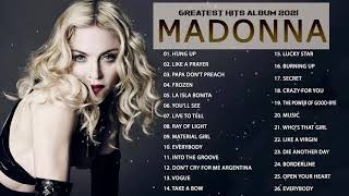 MADONNA  Greatest Hits Full Album 2021  MADONNA  Best Songs Collection 2021 Vol3 [upl. by Llenahc]