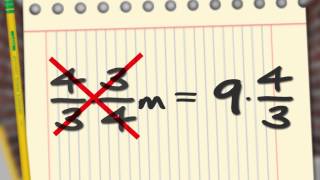 Using Multiplicative Inverse to Solve Equations by Shmoop [upl. by Ades]