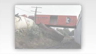 Train Derailment on Nashua Street Leominster MA September 16 1970 [upl. by Daht]