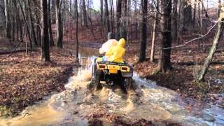 Flooded ATV Trail Ride [upl. by Daisie]