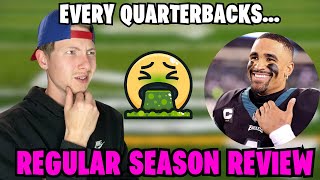 Every Quarterbacks REGULAR SEASON REVIEW [upl. by Aevin759]