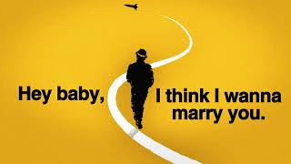 Bruno Mars  Marry You Official Lyric Video [upl. by Tail468]