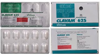 Clavam 625mg tabletAmoxicillin and potassium clavulanate tablet in hindi 2021 [upl. by Greer]