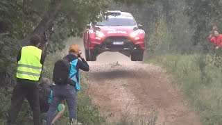 Rally Elektrėnai 2018 SS46 JUMPS [upl. by Brandice]