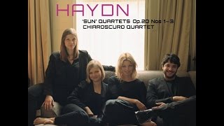 Chiaroscuro Quartet Documentary  Haydns Sun Quartets Op20 recording [upl. by Wickner]