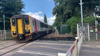 Nantwich Station Level Crossing  Cheshire [upl. by Manella51]