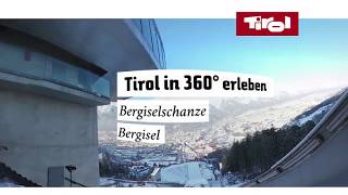 Skisprungschanze Bergisel Skispringen Innsbruck  360°⛷ [upl. by Fast]