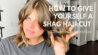 How to give Yourself a Shag Haircut [upl. by Erdnael]