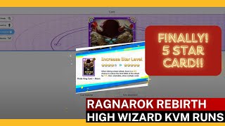 Ragnarok Rebirth Epic 5Star Card Upgrade Success  Top 6 Fun KVM Matches [upl. by Oram]