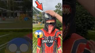 SpiderMan berbentuk Venom ⁉️😱🤔 [upl. by Asle118]