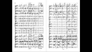 Dvořák Slavonic Dances op 72 No 5 with Score [upl. by Silber532]