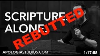 Does The Bible Teach quotScripture Alonequot Sola Scriptura REBUTTED [upl. by Yaffit]