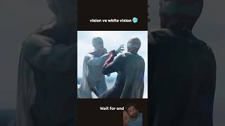 Vision vs White Vision trending shortsfeed trending marvel [upl. by Ynnij]