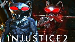 Injustice 2  BLACK MANTA GAMEPLAY TRAILER [upl. by Meggy506]