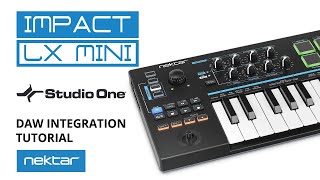 Nektar LX Mini Tutorial  Studio One DAW Integration [upl. by Ljoka]