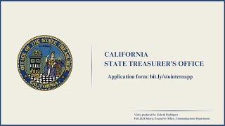 California STO Fall 2024 Internship [upl. by Neelac236]