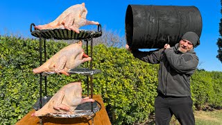 How To Cook A Delicious Turkey Under A Barrel Remember This Mega Way [upl. by Corbet]