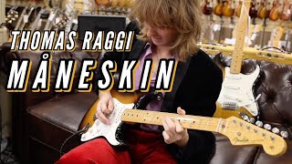 Thomas Raggi from Måneskin plays an Original 1954 Fender Stratocaster [upl. by Cristi]