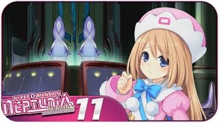 Hyperdimension Neptunia ReBirth 2 PC Lets Play  Rom Is Sick  Part 11 [upl. by Goraud362]