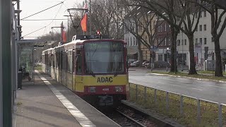 Stadtbahn Düsseldorf Oktober 2023Oktober 2024 [upl. by Novah]