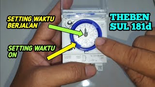 CARA KERJA DAN SETTING TIMER THEBEN SUL 181d [upl. by Crane]