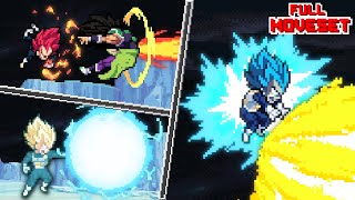 🔥DEVLOG 31 Z LEGENDS 3  Vegeta Super Saiyajin FULL MOVE SET [upl. by Ynnor659]