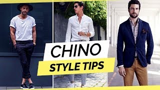 3 Ways To Style Your Chinos [upl. by Yul299]