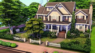 Huge Generations Dream Home  The Sims 4 Speed Build [upl. by Chappie353]