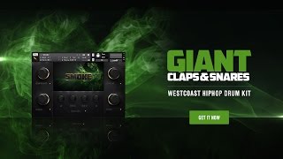 HUGE Claps amp Snares  The Smoke Drum Kit [upl. by Bihas]