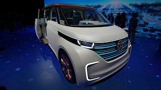 Volkswagen’s Budde is the electric Microbus of the future — CES 2016 [upl. by Ulric]