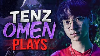 Best TenZ OMEN Plays in Ranked Highlights [upl. by Ainattirb702]