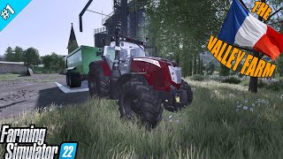 LAVENTURE PEUT COMMENCER Farming Simulator 22 The Valley Farm 1 [upl. by Shu784]