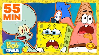 EPISODIO DE 5 MINUTOS  ¡Bob Esponja y Patricio tienen GEMELOS  Bob Esponja en Español [upl. by Rovaert941]