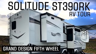 Extended Stay Luxury Grand Design Solitude 390RK 5th Wheel Tour [upl. by Etirugram39]