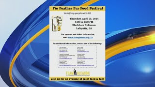 3rd Annual Fin Feather Fur Food Festival takes place tonight at Blackham Coliseum [upl. by Attevaj]