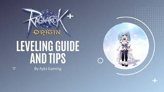 Leveling Guide and Tips Priest POV  Ragnarok Origin [upl. by Rosetta]