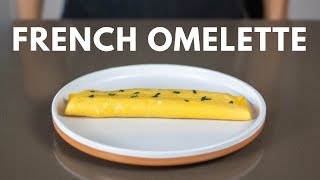 How to make a Perfect French Omelette a classic buttery omelette recipe  Jono Ren [upl. by Napoleon]