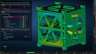 CubeSat Modal Analysis with MSC Apex [upl. by Solim]