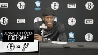 Dennis Schröder  PostGame Press Conference  San Antonio Spurs  2102024 [upl. by Soni]