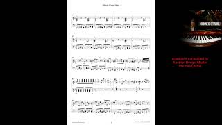 Boogie Woogie Stomp  Albert Ammons transcription  music sheet [upl. by Yelekalb]