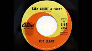 Roy Clark  Talk About A Party Capitol 4794 1962 rocker [upl. by Nlocnil477]