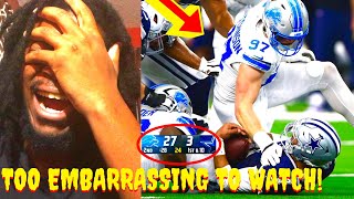 MOST EMBARRASSING GAME OF THE 21ST CENTURY COWBOYS VS LIONS HIGHLIGHTS REACTION 2024 WEEK 6 [upl. by Suicul]