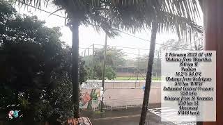 Latest update Of Cyclone  Class 3 In Mauritius  Cyclone Batsirai  Cyclone In Mauritius [upl. by Frydman]