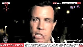 REPTILIAN SHAPESHIFTER ON SKY NEWS [upl. by Lonna]