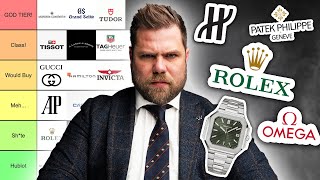 Watch Expert Brutally Ranks Watch Brands For 2024 Harshest yet [upl. by Pelag]