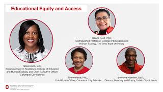 Educational Leadership Webinar Series Educational Equity and Access [upl. by Saffier]