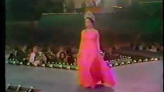 Gloria Diaz  Philippines  Miss Universe 1969  Farewell Walk [upl. by Seraphim]