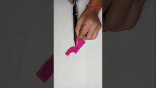 Blouse Back Neck Dijain cutting tutorial  backneckblousedesign hack tutorial shortviral [upl. by Ennovehc41]